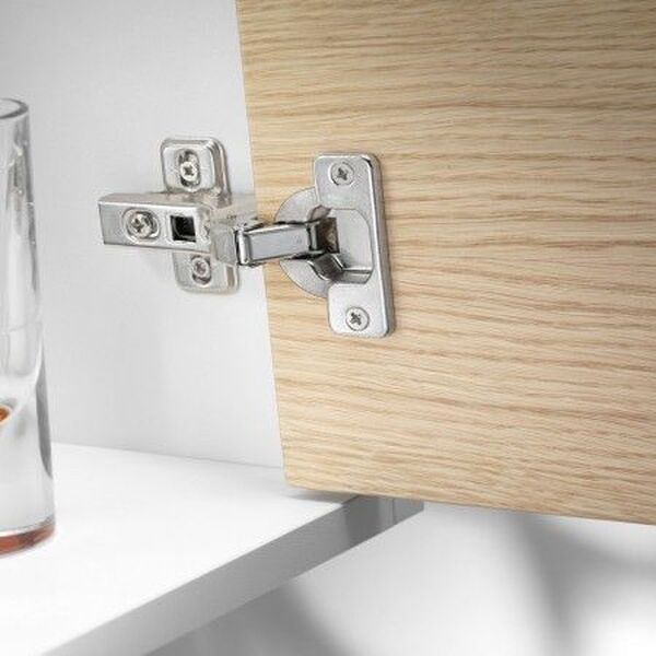 Dobradiça Reta 107° Modul Stand | Recobrimento Total | Blum